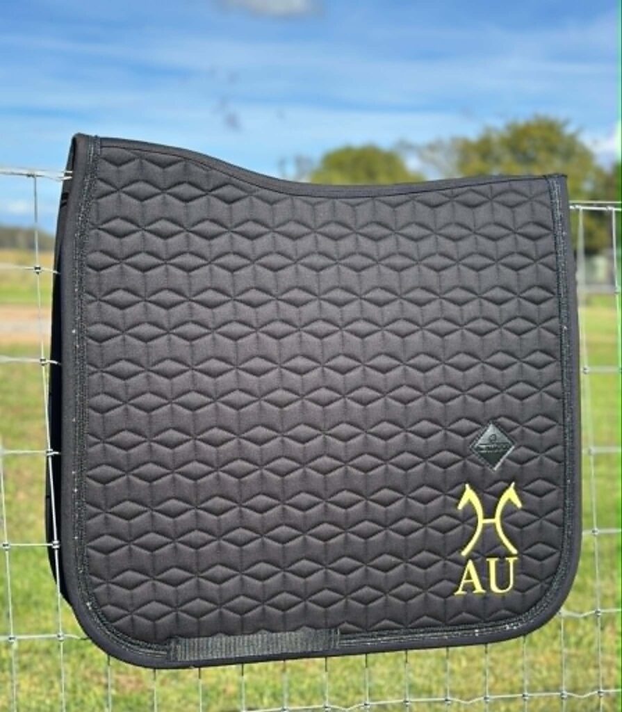 HHSA + Kentucky Glitter Rope Dressage Saddle Pad (PREORDER)